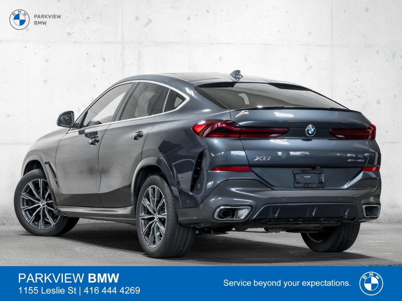 used 2022 BMW X6 car, priced at $59,988