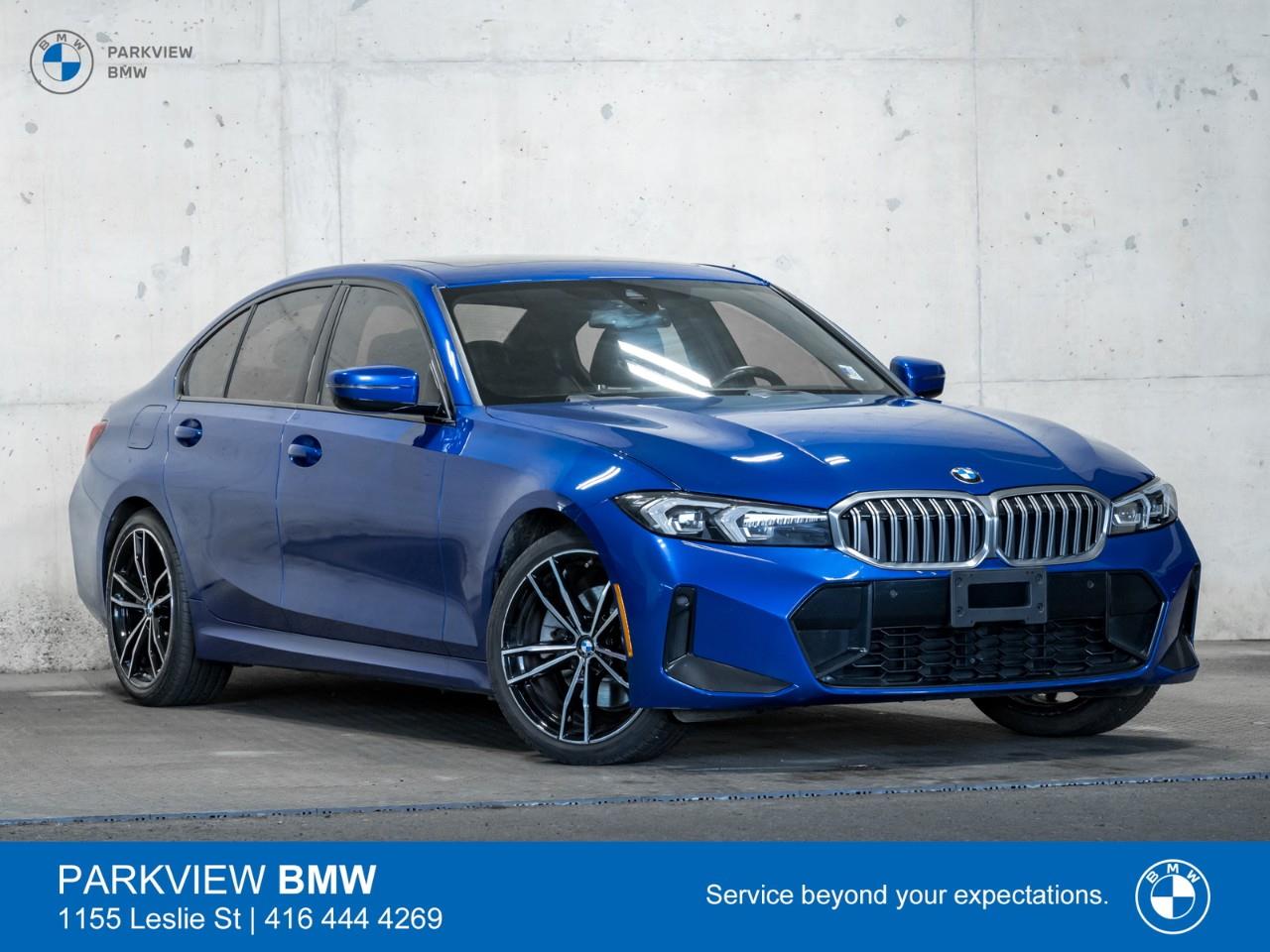 used 2023 BMW 330 car, priced at $48,488