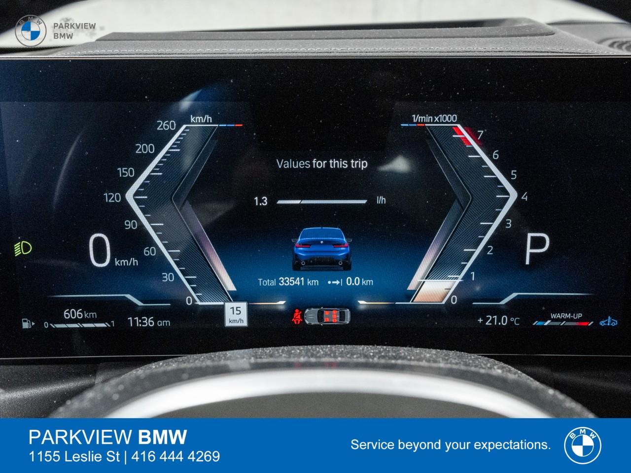 used 2023 BMW 330 car, priced at $48,488