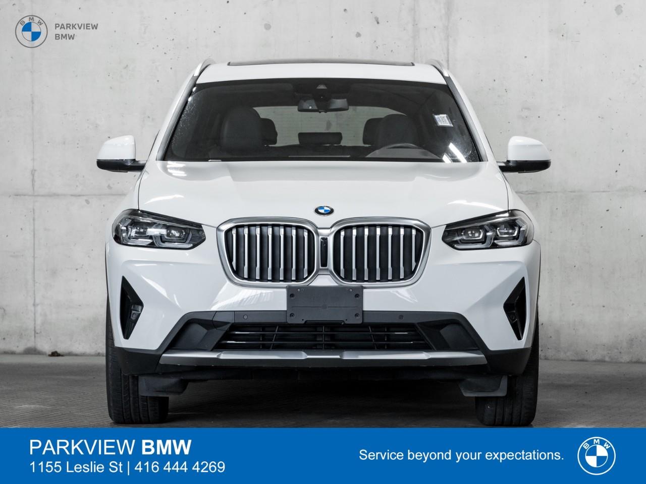 used 2023 BMW X3 car, priced at $44,988