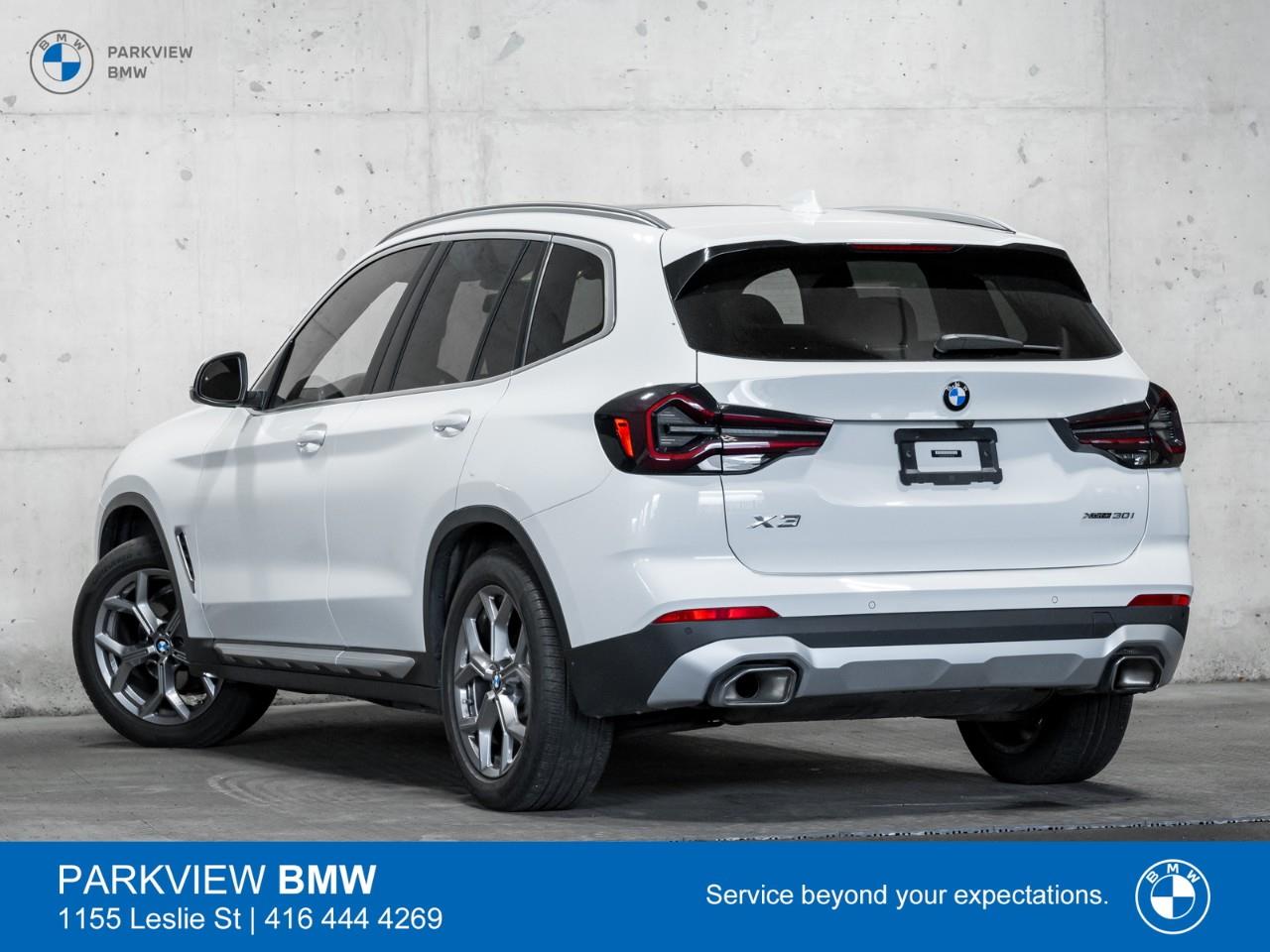 used 2023 BMW X3 car, priced at $44,988