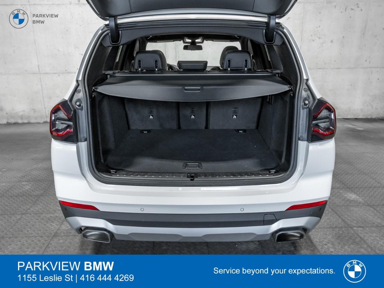 used 2023 BMW X3 car, priced at $44,988