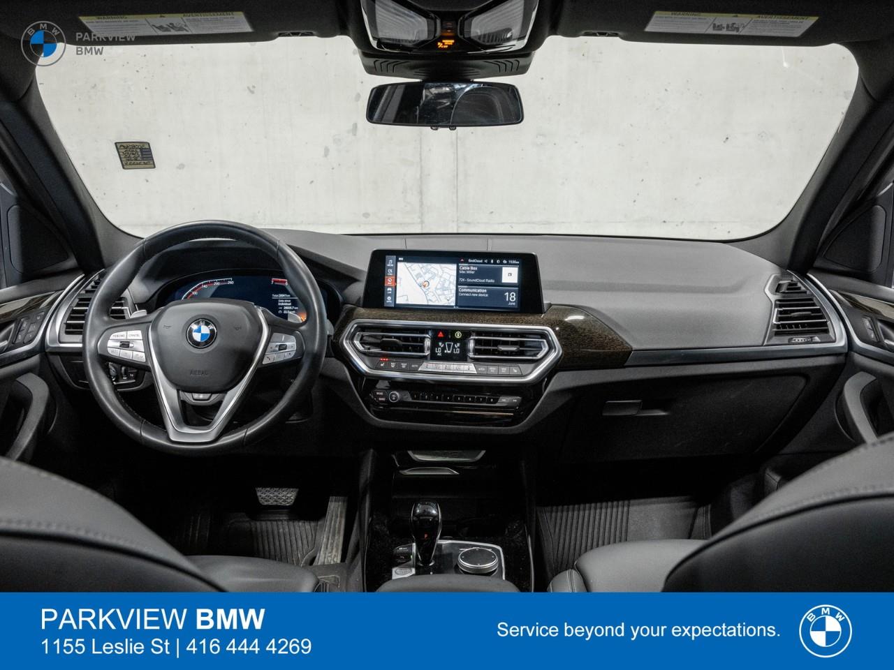used 2023 BMW X3 car, priced at $44,988
