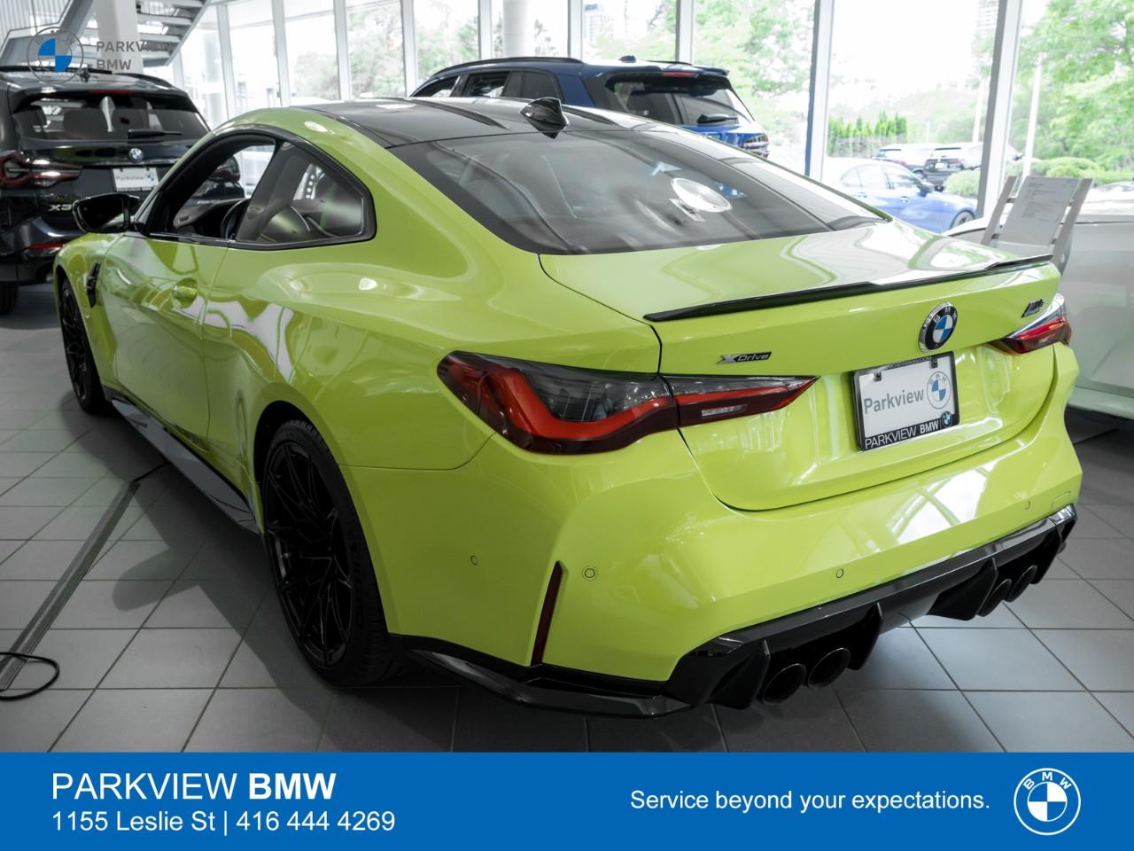 used 2023 BMW M4 car, priced at $94,899