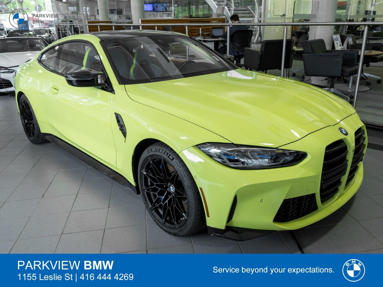 used 2023 BMW M4 car, priced at $94,899