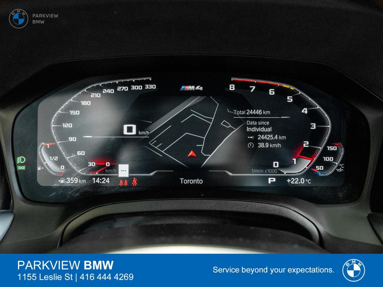 used 2023 BMW M4 car, priced at $94,899
