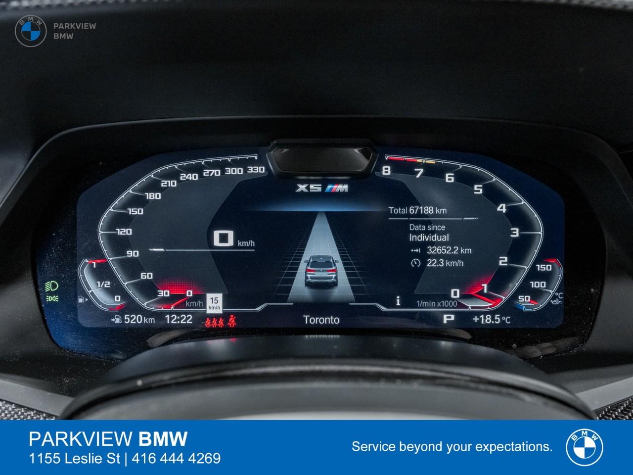 used 2021 BMW X5 M car, priced at $89,966