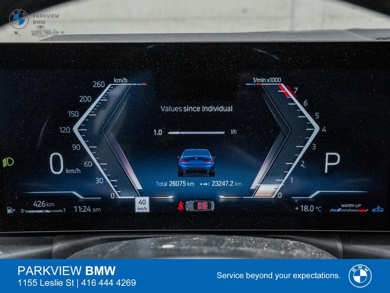 used 2023 BMW 330 car, priced at $49,992