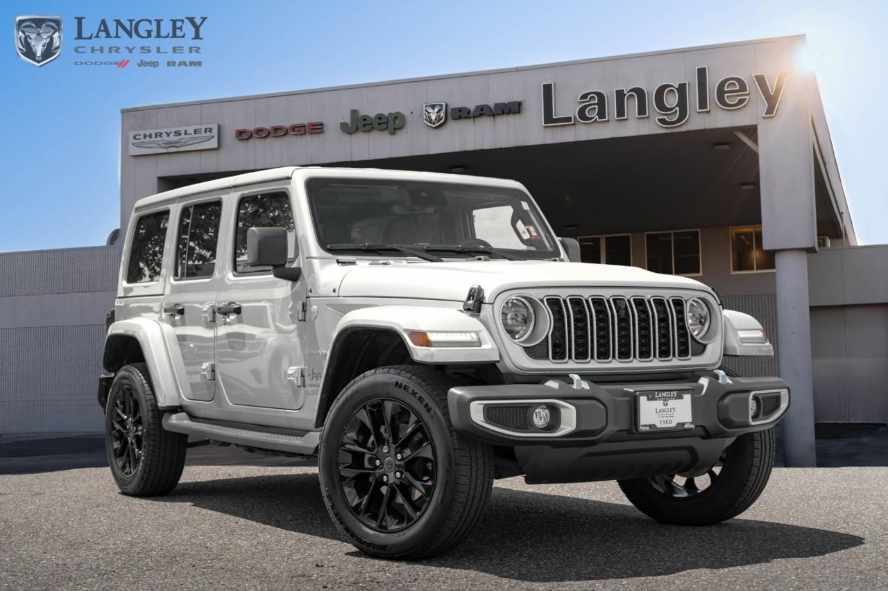 Silver 2024 Jeep Wrangler 4xe SUV / Crossover Four-Wheel Drive 8-Speed Automatic