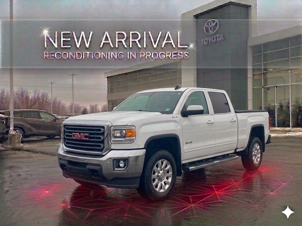 2016 GMC Sierra 2500HD SLE Crew Cab SB 4WD Pickup Truck Four-Wheel Drive 6-Speed Automatic
