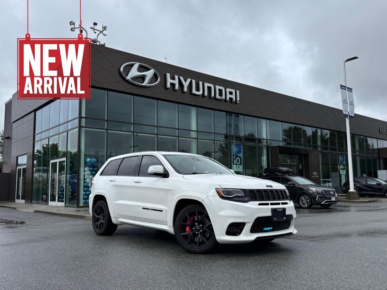 White 2019 Jeep Grand Cherokee SRT 4WD SUV / Crossover Four-Wheel Drive 8-Speed Automatic