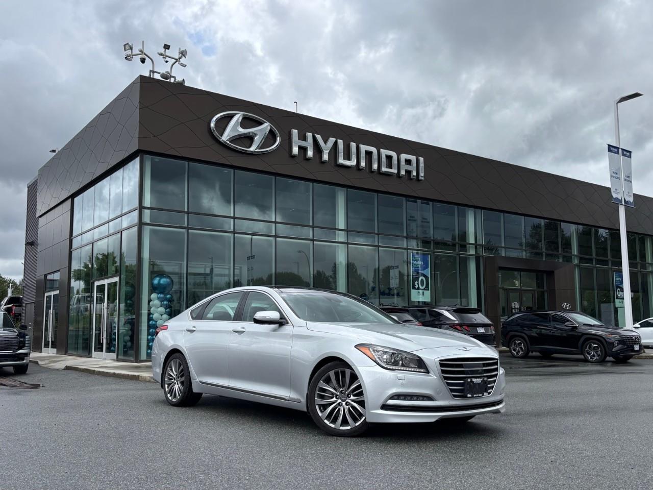 Silver 2015 Hyundai Genesis 5.0 Ultimate AWD Sedan 8-Speed Automatic