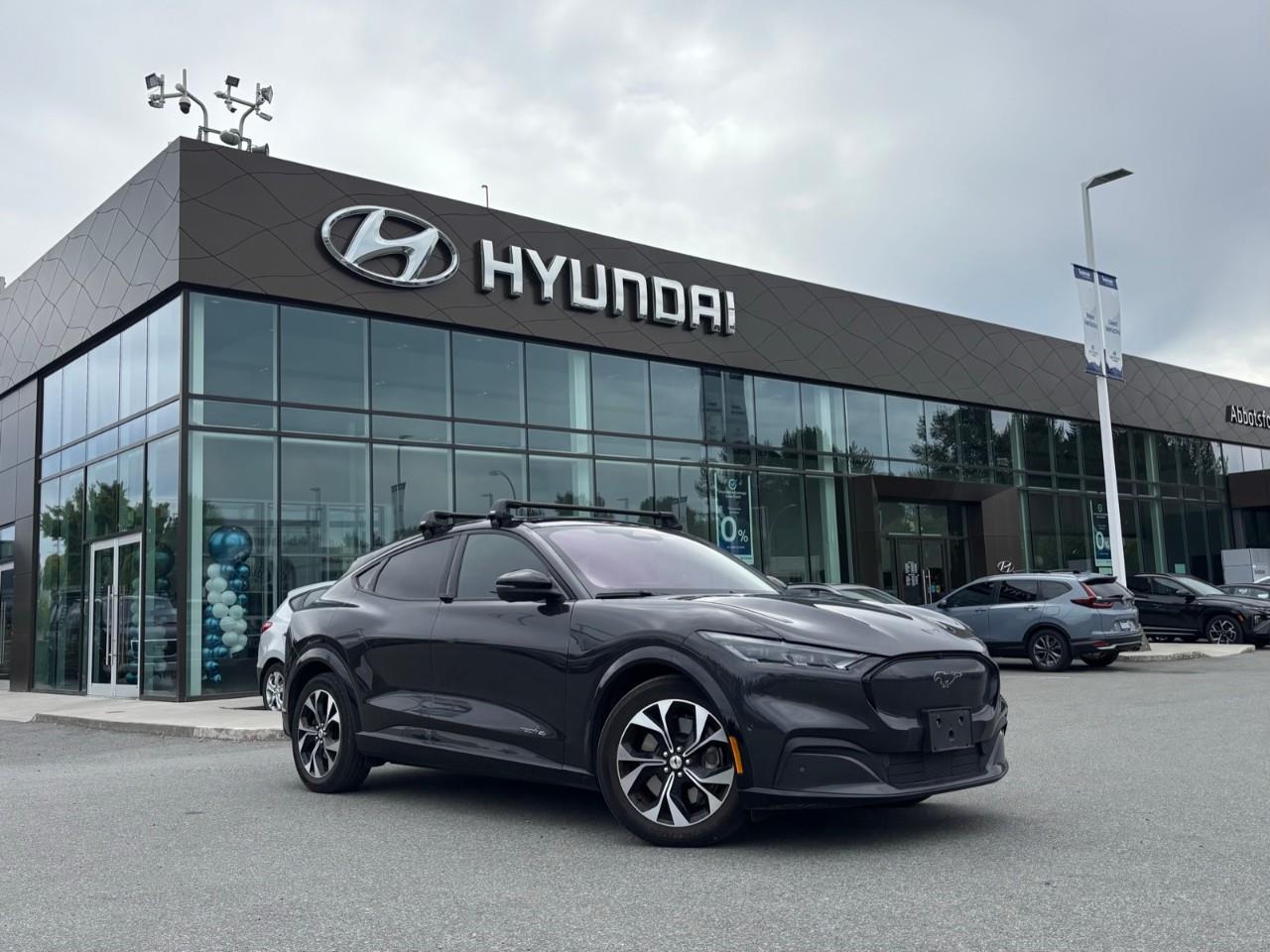 Gray 2022 Ford Mustang Mach-E Premium AWD SUV / Crossover All-Wheel Drive 1-Speed Automatic