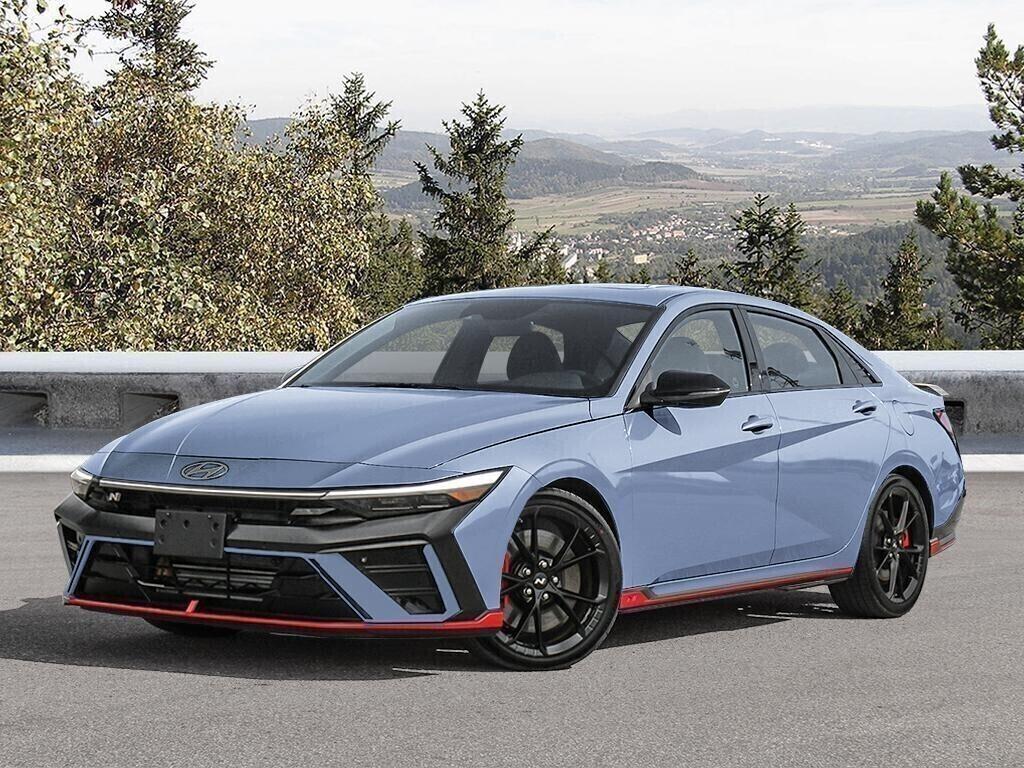 Blue 2026 Hyundai Elantra N 8-Speed Automatic