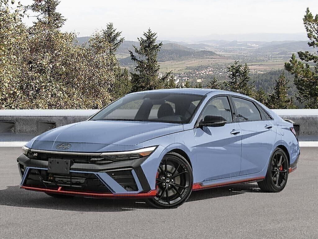 Blue 2026 Hyundai Elantra N 8-Speed Automatic