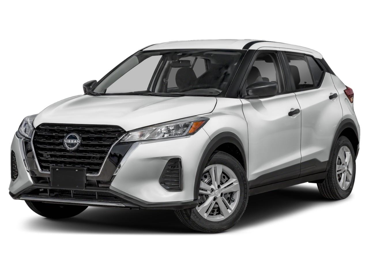 White 2025 Nissan Kicks Play S FWD SUV / Crossover Front-Wheel Drive Continuously Variable Transmission