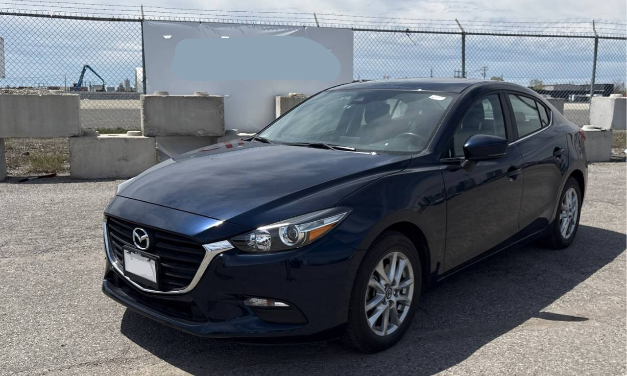 Dark Blue 2018 Mazda MAZDA3 GS Sedan 6-Speed Manual