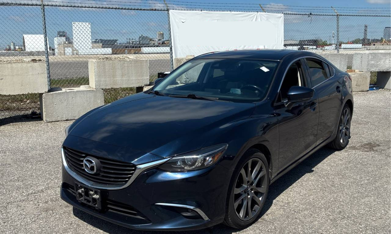 Dark Blue 2017 Mazda MAZDA6 GT Sedan FWD Sedan 6-Speed Automatic