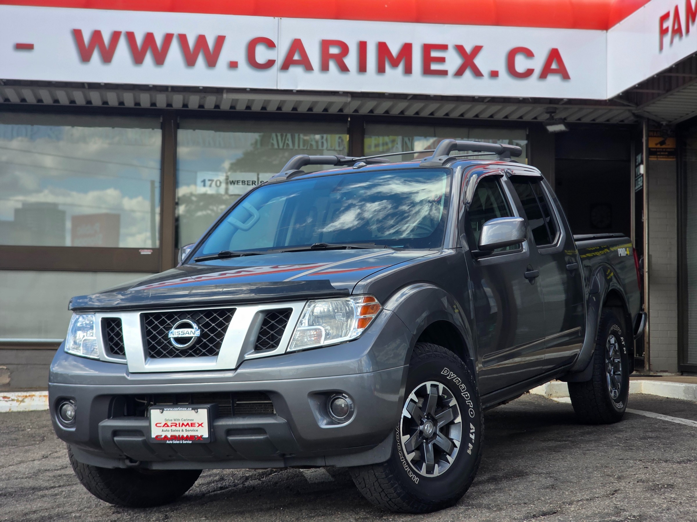 Gray 2018 Nissan Frontier Pickup Truck Four-Wheel Drive 5-Speed Automatic
