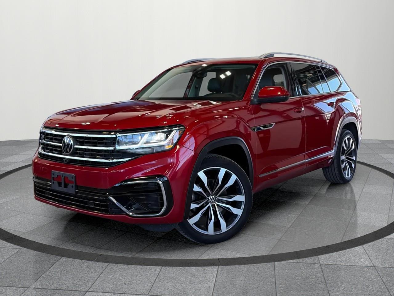 Red 2021 Volkswagen Atlas 3.6 FSI Execline 4Motion with R-Line Package SUV / Crossover 8-Speed Automatic