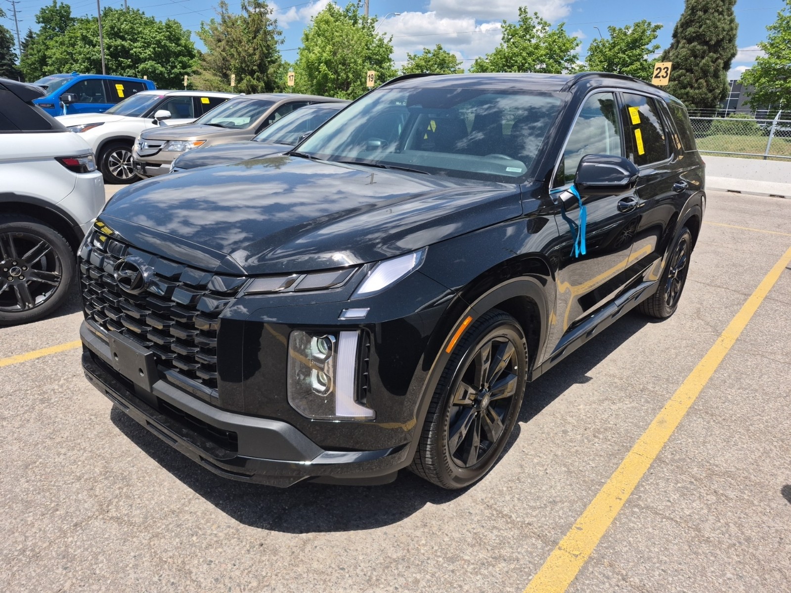 Black 2025 Hyundai Palisade Urban AWD with 7 Passenger Seating SUV / Crossover Automatic