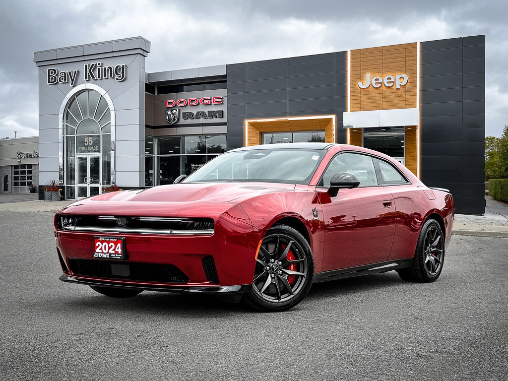 Red 2024 Dodge Charger Daytona 1-Speed Automatic