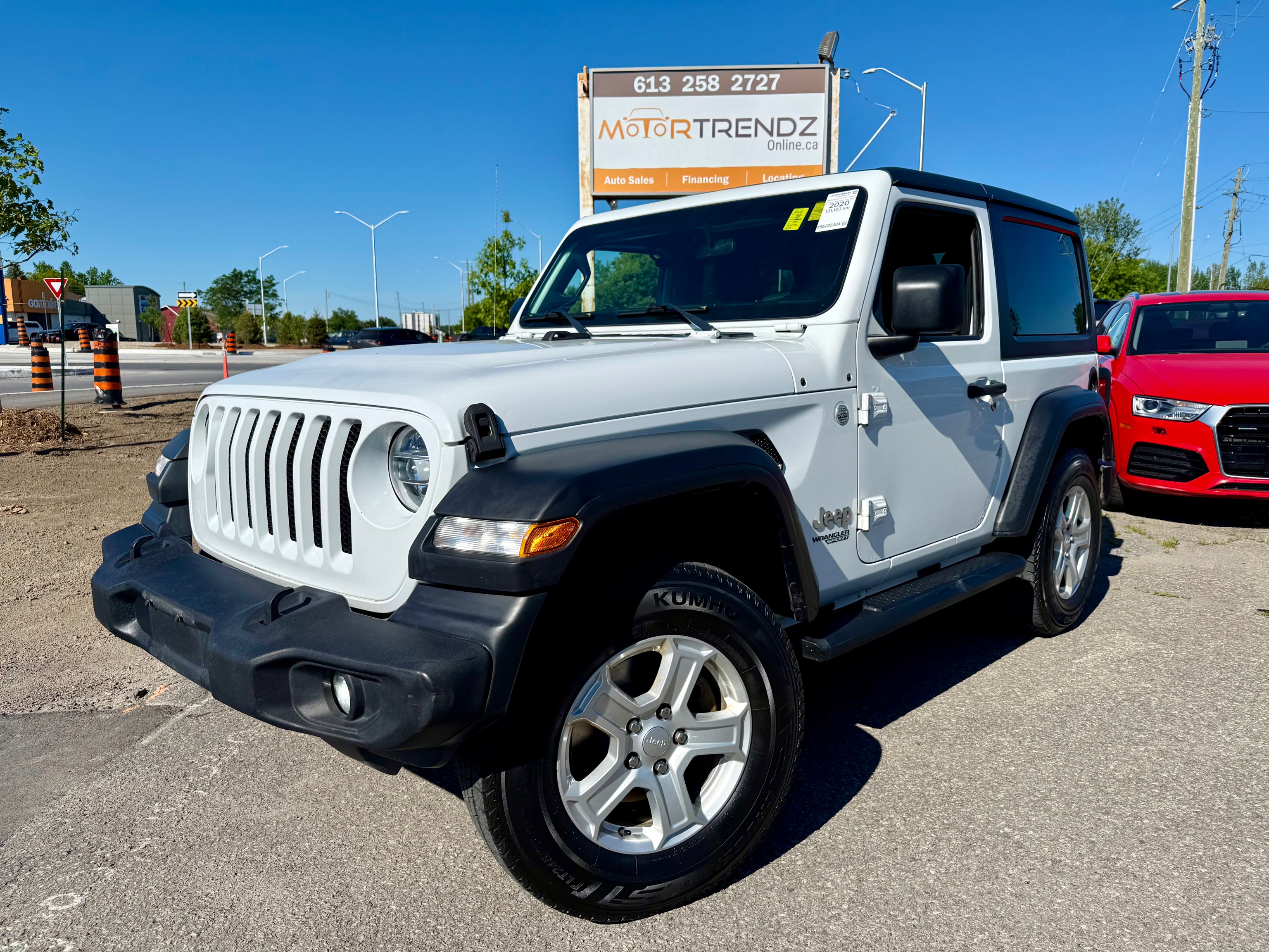 White 2020 Jeep Wrangler SUV / Crossover Four-Wheel Drive 8-Speed Automatic