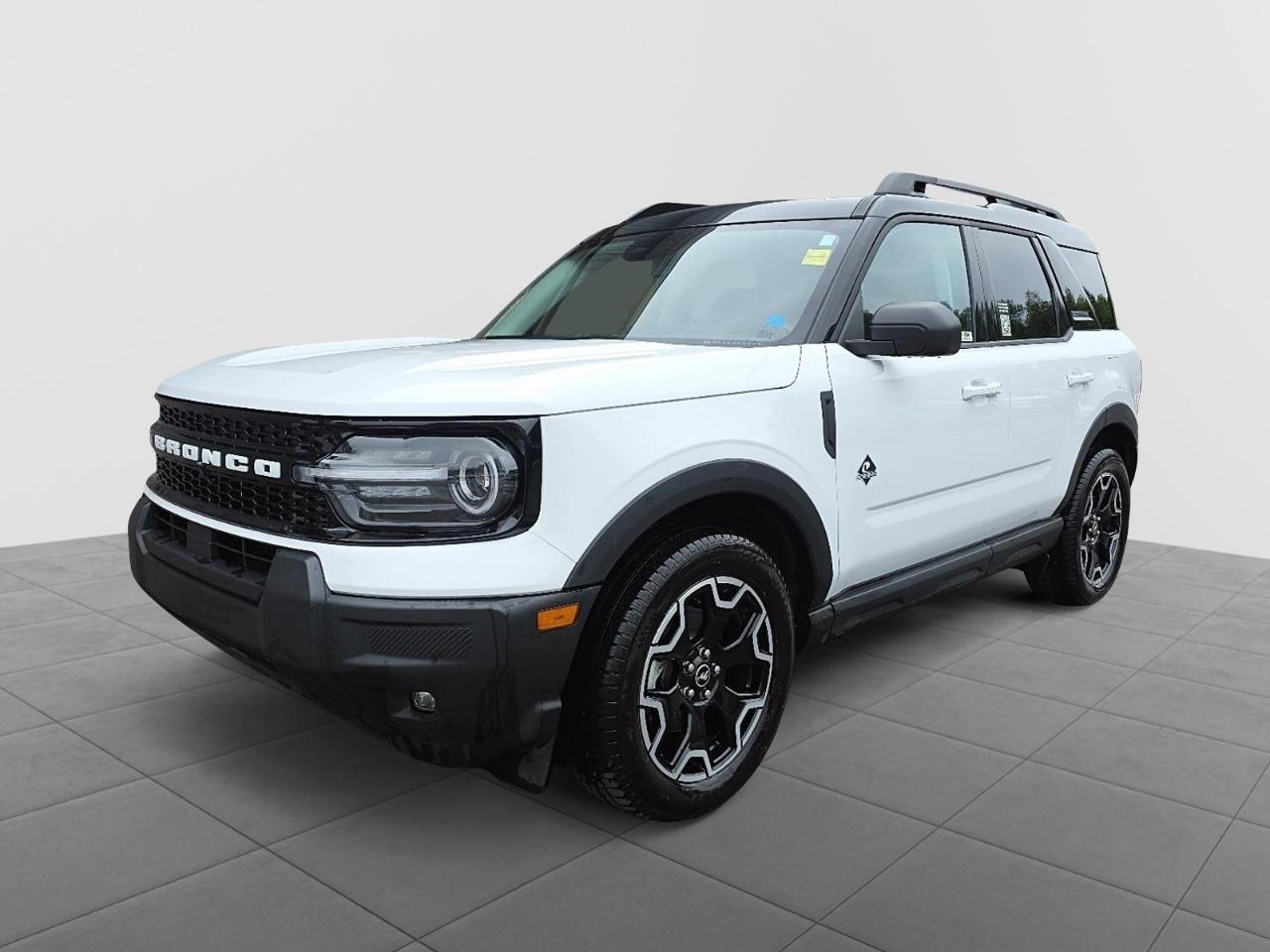 White 2025 Ford Bronco Sport SUV / Crossover All-Wheel Drive 8-Speed Automatic