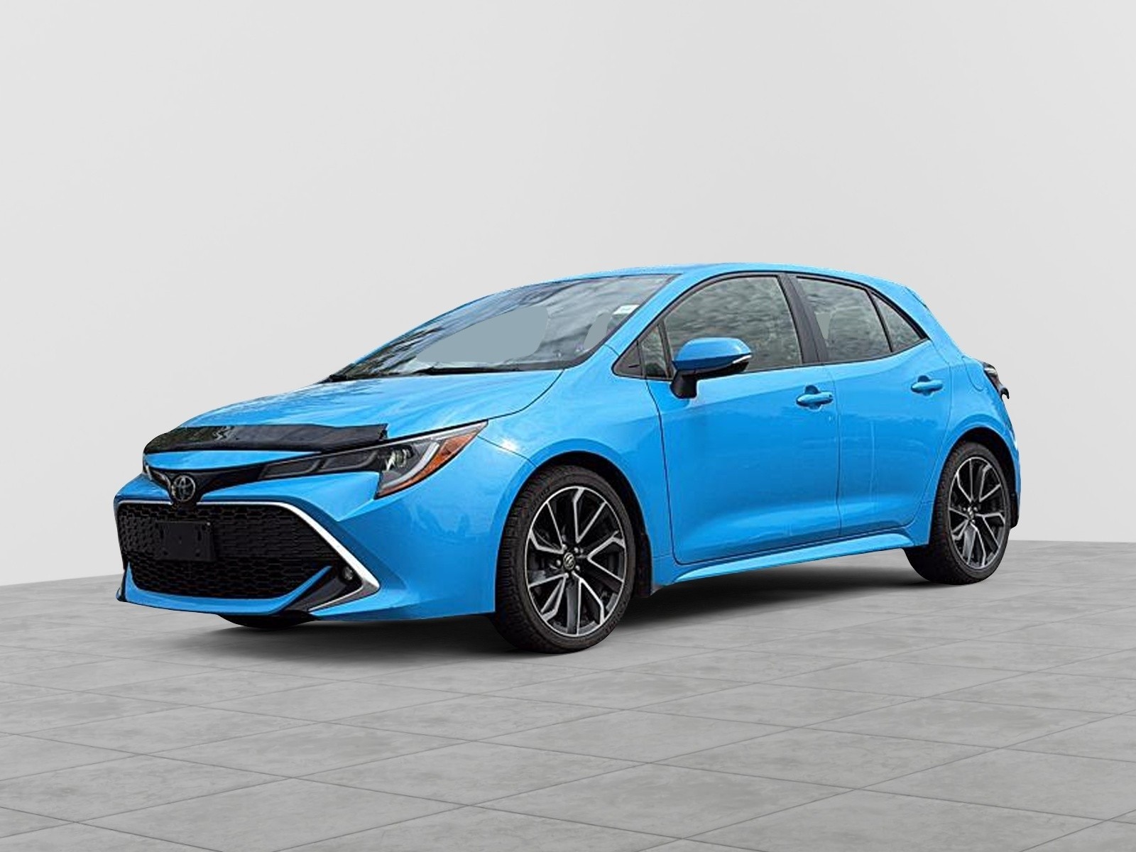Blue 2019 Toyota Corolla Hatchback