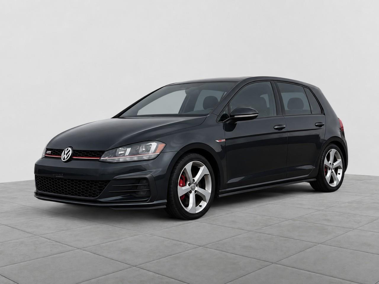 Gray 2018 Volkswagen Golf GTI Hatchback 6-Speed Automatic