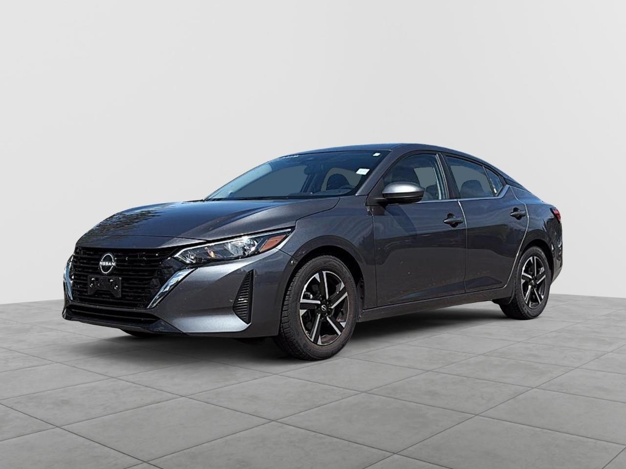 Silver 2025 Nissan Sentra SV FWD Sedan Front-Wheel Drive Continuously Variable Transmission