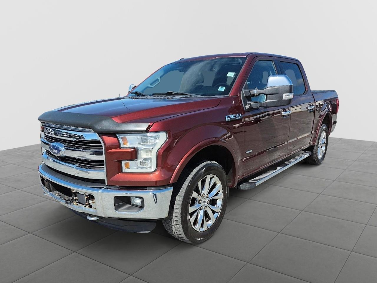 Red (Maroon) 2015 Ford F-150 Pickup Truck 6-Speed Automatic