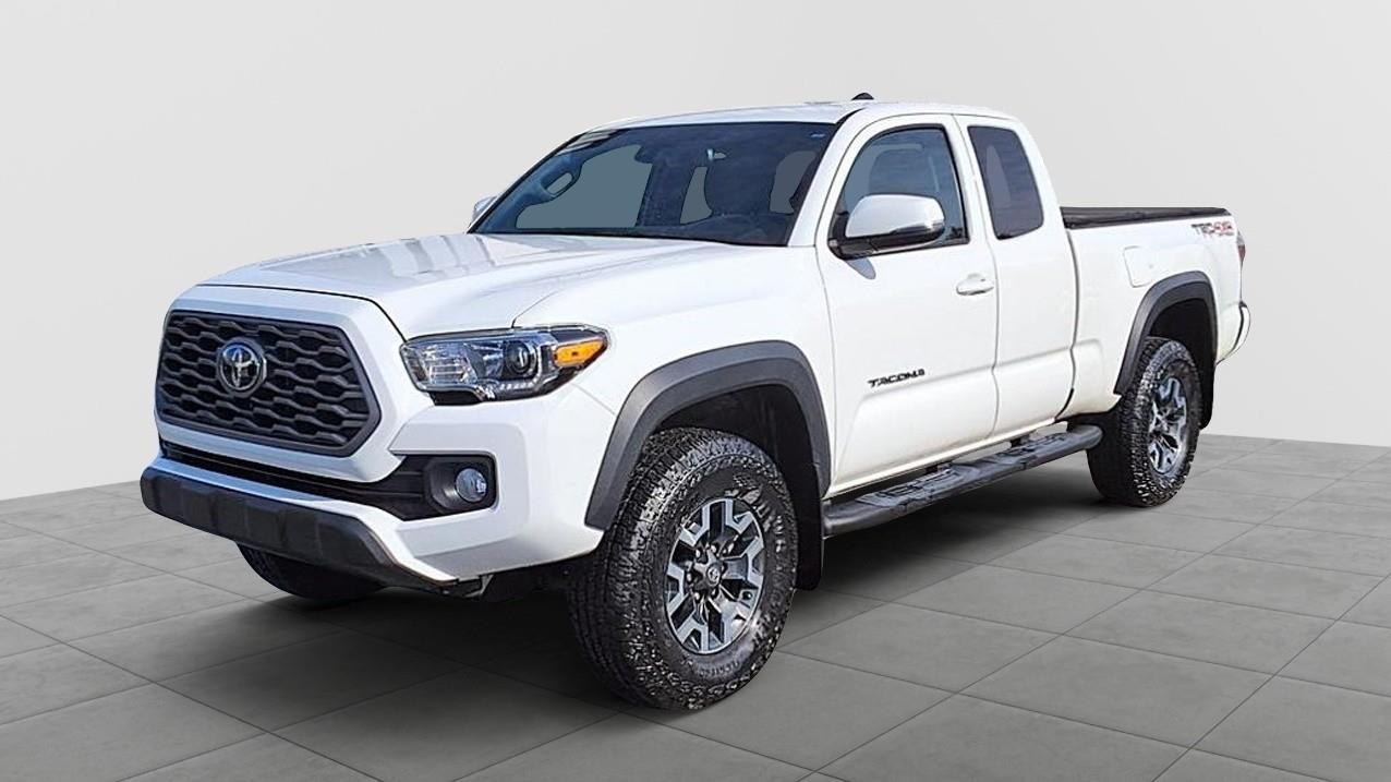 White 2023 Toyota Tacoma Pickup Truck 6-Speed Automatic