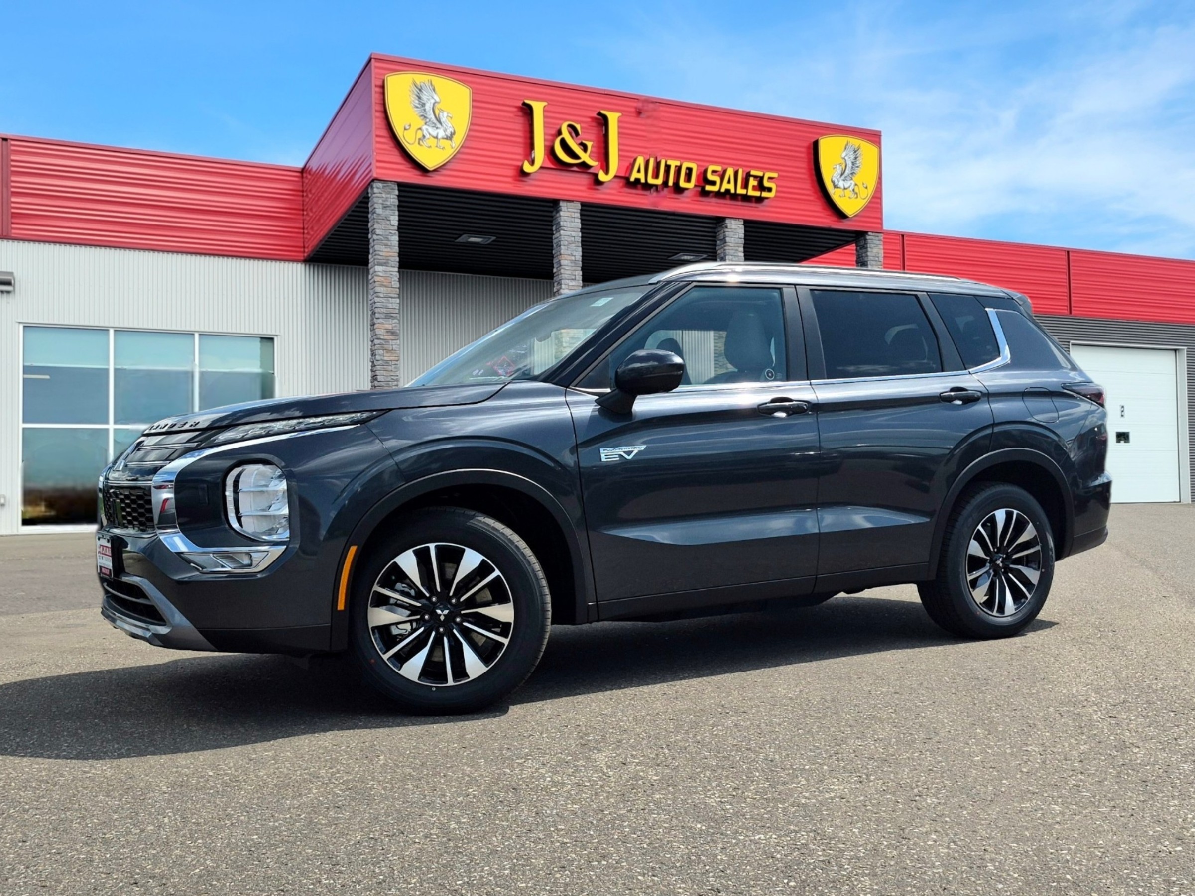 Dark Gray 2026 Mitsubishi Outlander Hybrid Plug-in SUV / Crossover All-Wheel Drive 1-Speed Automatic