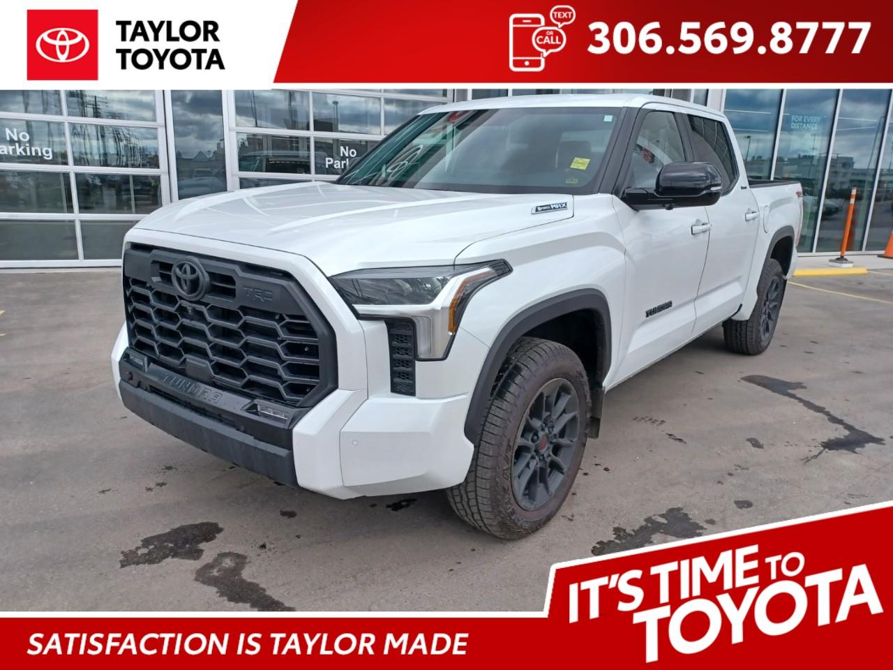 White 2026 Toyota Tundra Hybrid Four-Wheel Drive Automatic