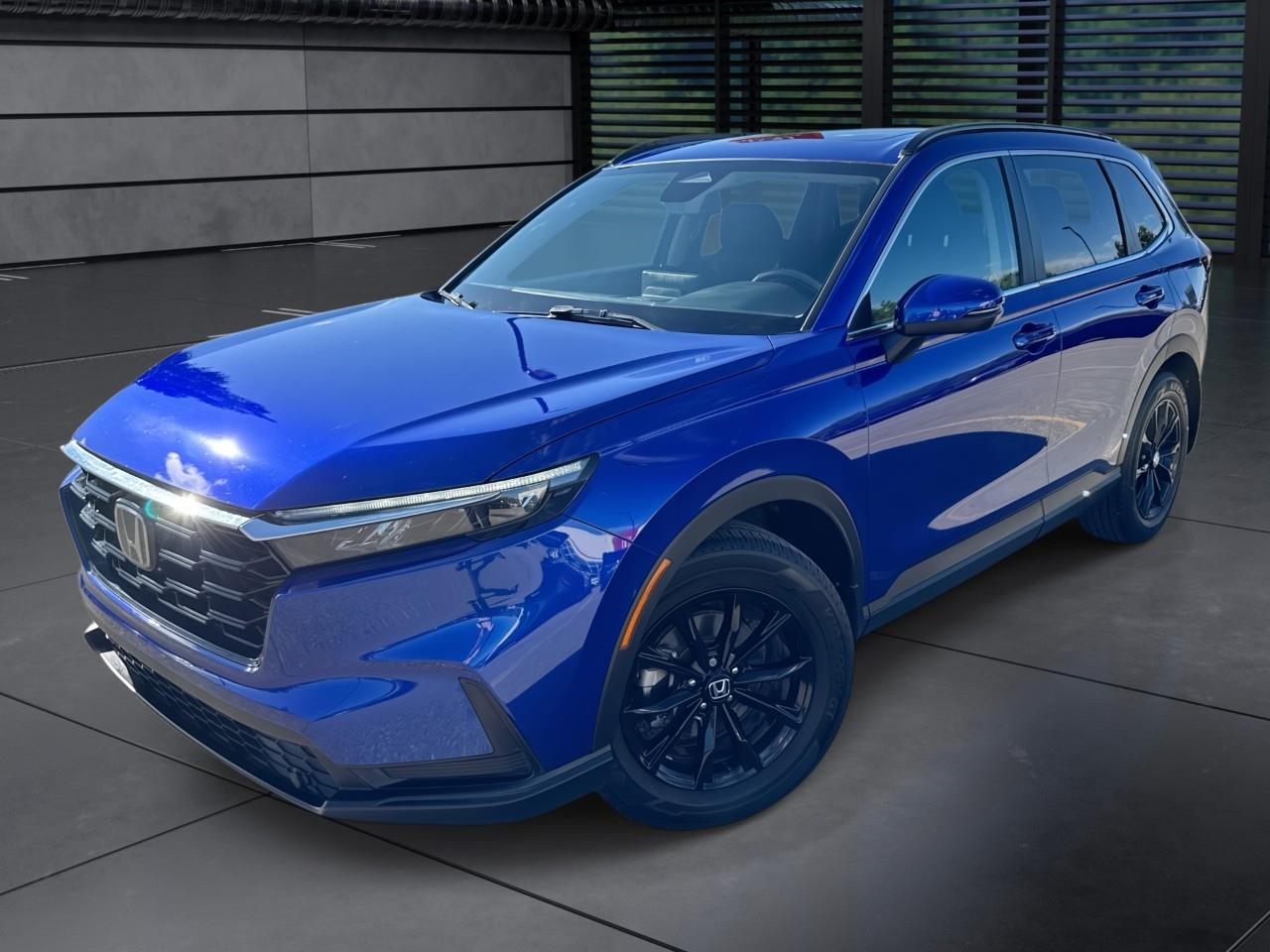 Blue 2024 Honda CR-V Sport AWD SUV / Crossover Continuously Variable Transmission
