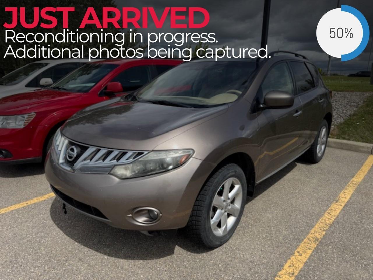 Brown 2010 Nissan Murano SL AWD SUV / Crossover All-Wheel Drive Continuously Variable Transmission
