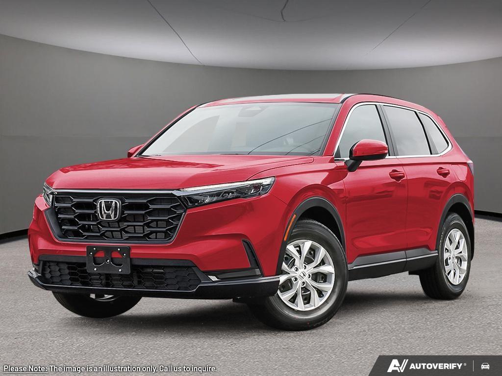 Red 2026 Honda CR-V LX FWD SUV / Crossover Front-Wheel Drive Continuously Variable Transmission