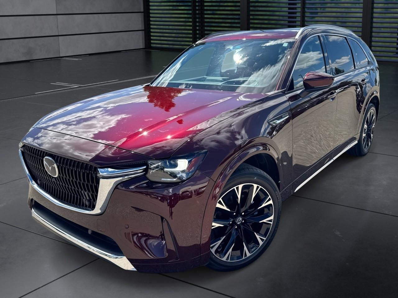Red 2025 Mazda CX-90 Signature AWD SUV / Crossover 8-Speed Automatic