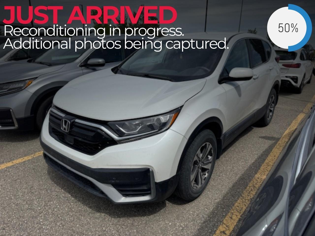 White 2021 Honda CR-V LX AWD SUV / Crossover All-Wheel Drive Continuously Variable Transmission