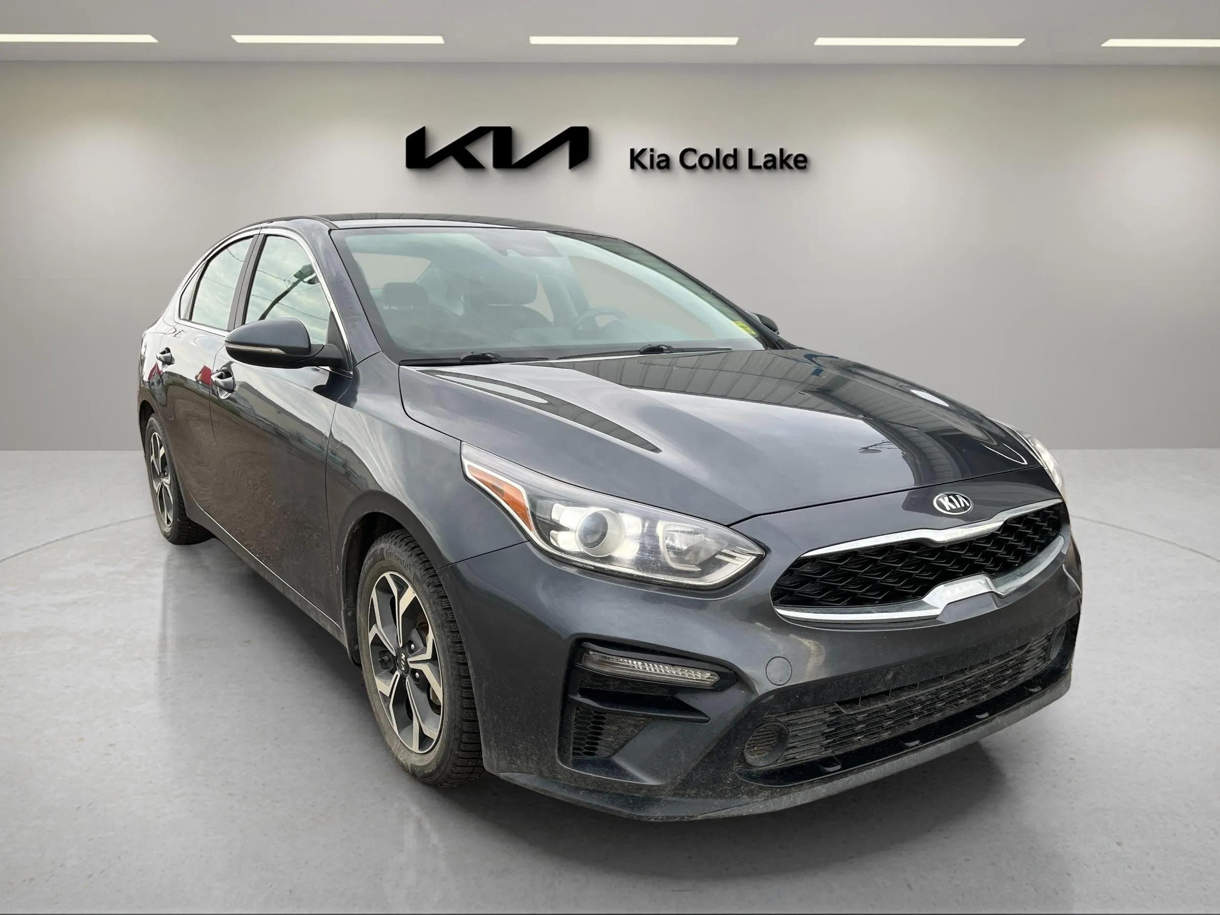 Gray 2020 Kia Forte Sedan Continuously Variable Transmission