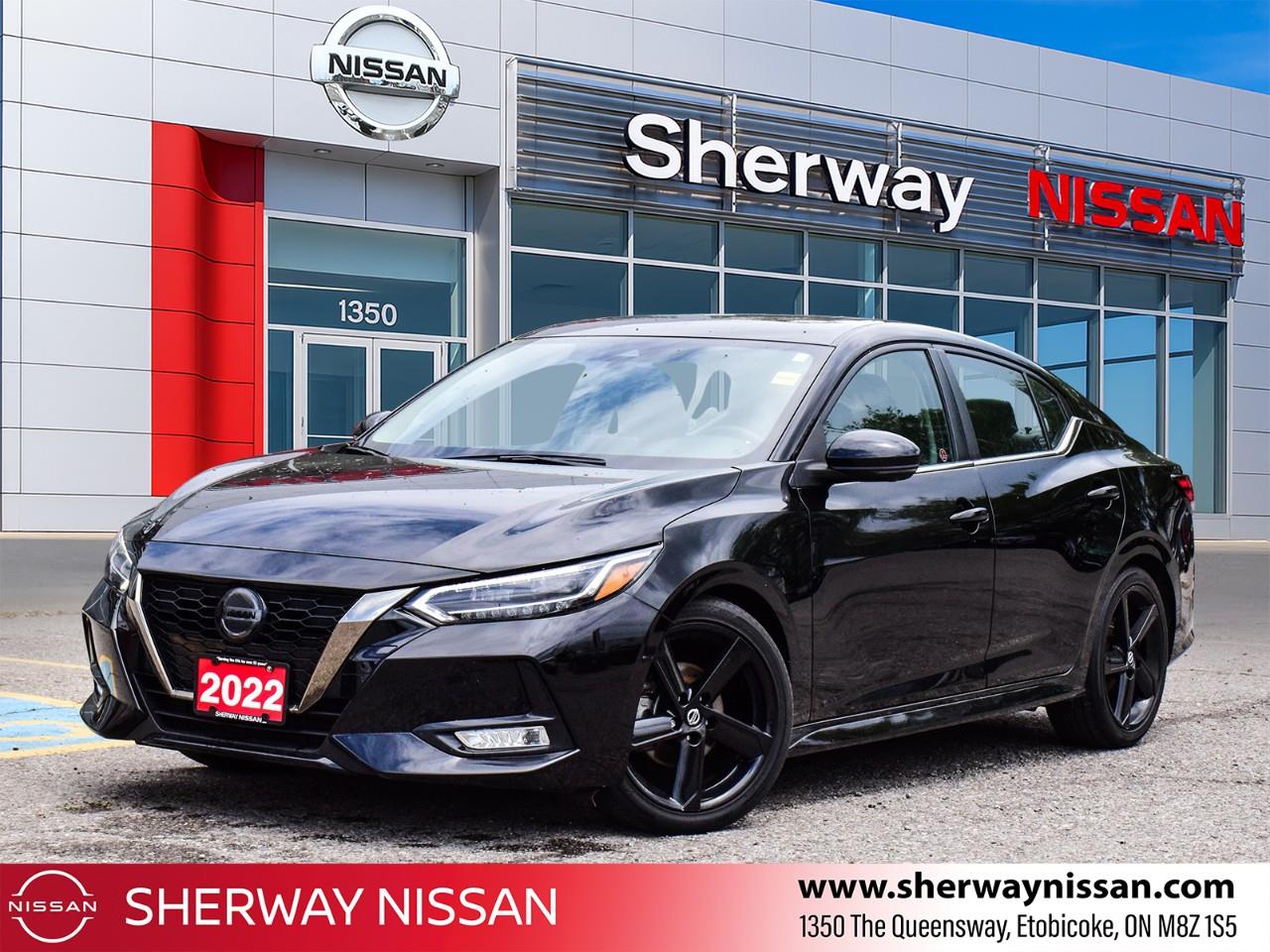 Red (Maroon) 2022 Nissan Sentra SV FWD Sedan Front-Wheel Drive Continuously Variable Transmission