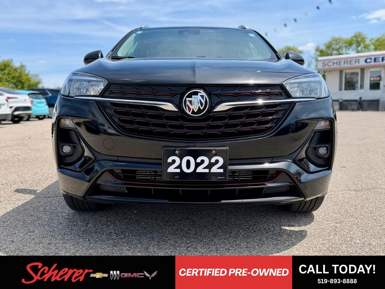 Black 2022 Buick Encore GX Preferred AWD SUV / Crossover All-Wheel Drive 9-Speed Automatic