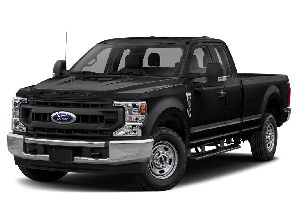 Black 2022 Ford F-250 Super Duty XL SuperCab 4WD Pickup Truck Four-Wheel Drive 6-Speed Automatic