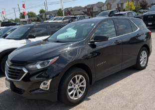 Black 2018 Chevrolet Equinox 1.5T LT AWD SUV / Crossover Four-Wheel Drive 6-Speed Automatic