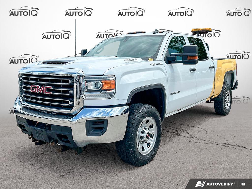 White 2019 GMC Sierra 2500HD Pickup Truck Four-Wheel Drive 6-Speed Automatic