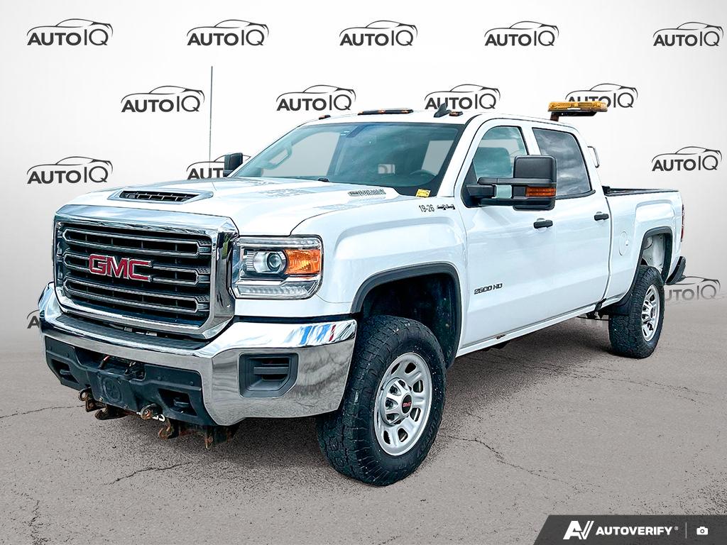 White 2019 GMC Sierra 2500HD Pickup Truck Four-Wheel Drive 6-Speed Automatic