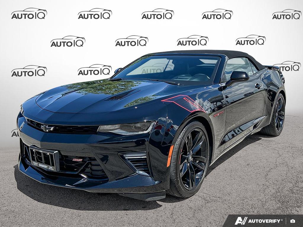 Black 2018 Chevrolet Camaro Convertible Rear-Wheel Drive 8-Speed Automatic