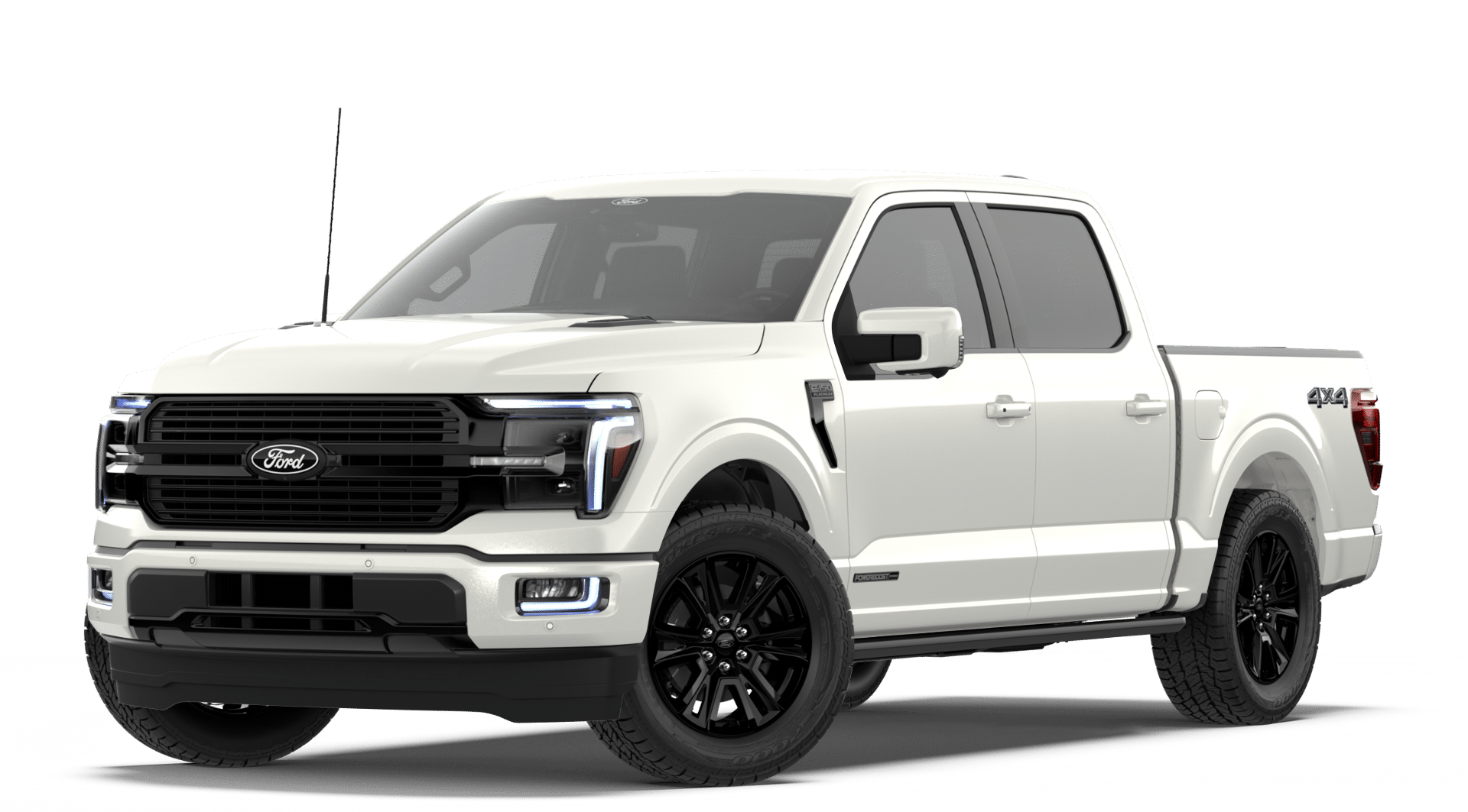White 2026 Ford F-150 Pickup Truck Four-Wheel Drive Automatic