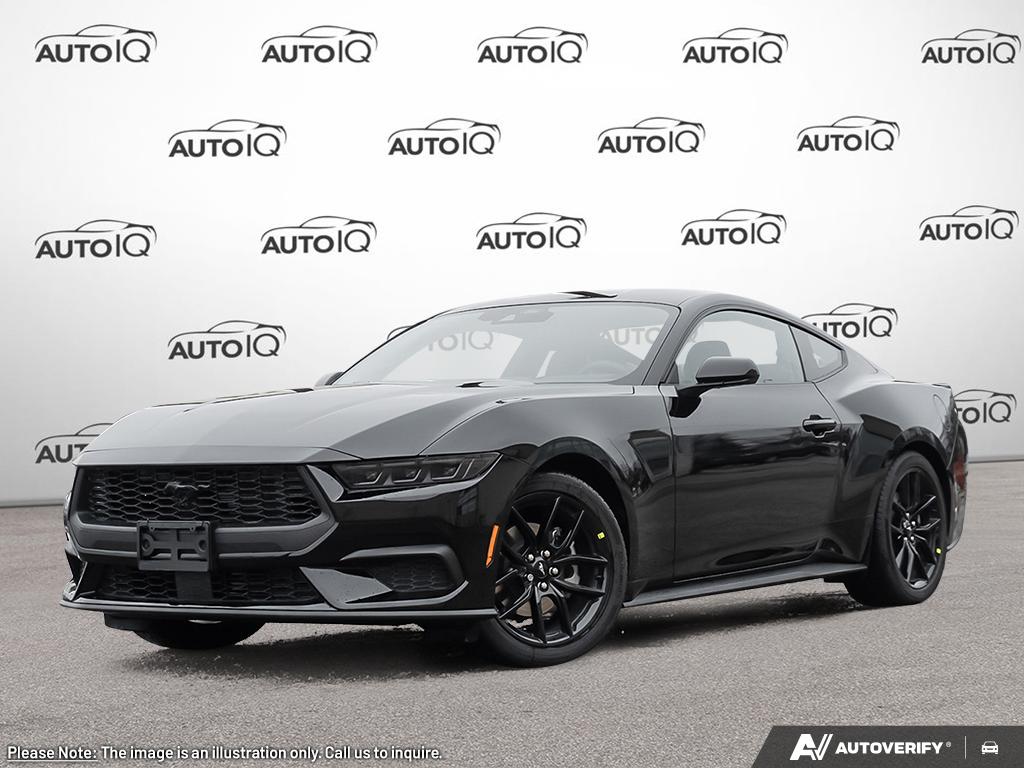 Black 2026 Ford Mustang Coupe Rear-Wheel Drive Automatic